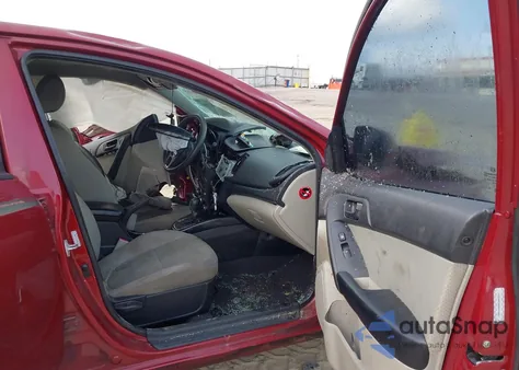 2012 Kia Forte Ex z USA, uszkodzony, nr VIN KNAFU4A20C5552267